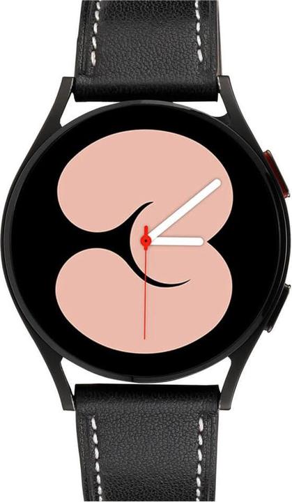 Actual product image Cover-Discount Galaxy Watch 5 - Leather strap black (Faux leather)