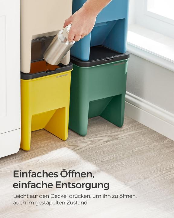 Image du produit Songmics LTB760Q01 Mülleimer-Set (80 l)