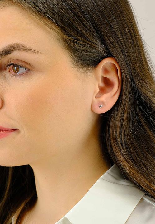 Image du produit Muau Boucles d'oreilles (Or blanc 750)