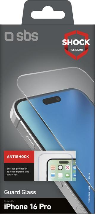 Image du produit SBS Protection d'écran (1 pièce(s), Apple iPhone 16 Pro)