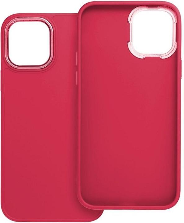 Produktbild OEM Back panel cover FRAME Case for IPHONE 12 / 12 Pro magenta (Apple iPhone 12, Realme 12 Pro+)