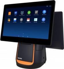 Produktbild Sunmi T2s, 39,6cm (15.6"), VFD, Android, schwarz, orange Kassensystem, Retail, Touchscreen, kapazitiv,...