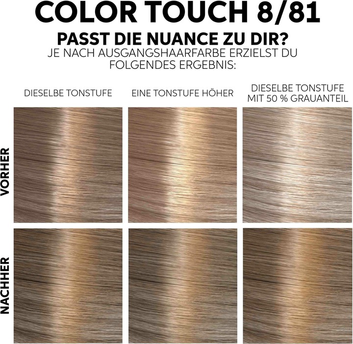 Produktbild Wella Color Touch (8/81 hellblond perl-asch)