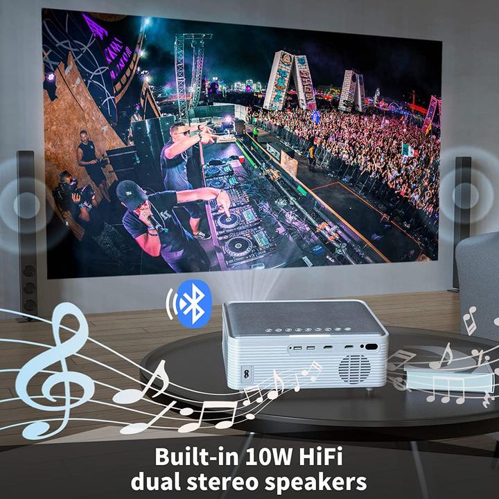 Produktbild Three Ants Full HD Beamer (Weiss)