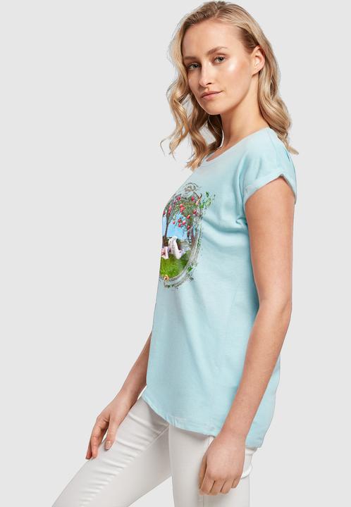 Produktbild Merchcode Ladies Ashnikko - Apple Picture Extended Shoulder Tee - 170099 (S)