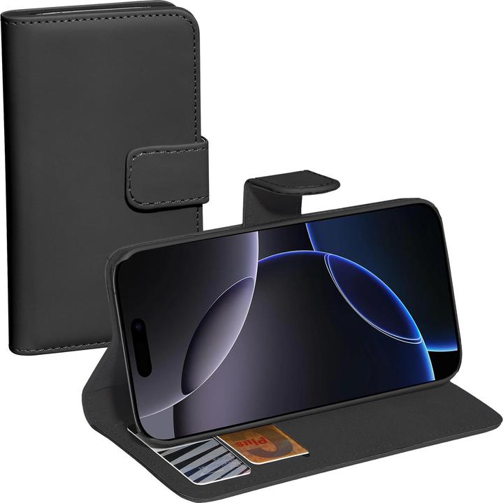 Image du produit Pedea Book Cover Classic pour Apple iPhone 16 Pro -black (Apple iPhone 16 Pro)