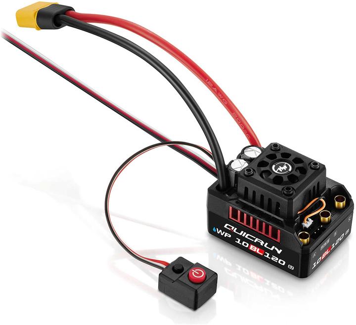 Produktbild Hobbywing QuicRun WP10BL120 G2 Brushless Regler 120A 2-4s