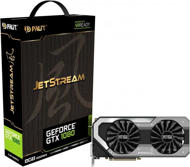 Produktbild Palit GeForce GTX 1080 JetStream (8 GB)