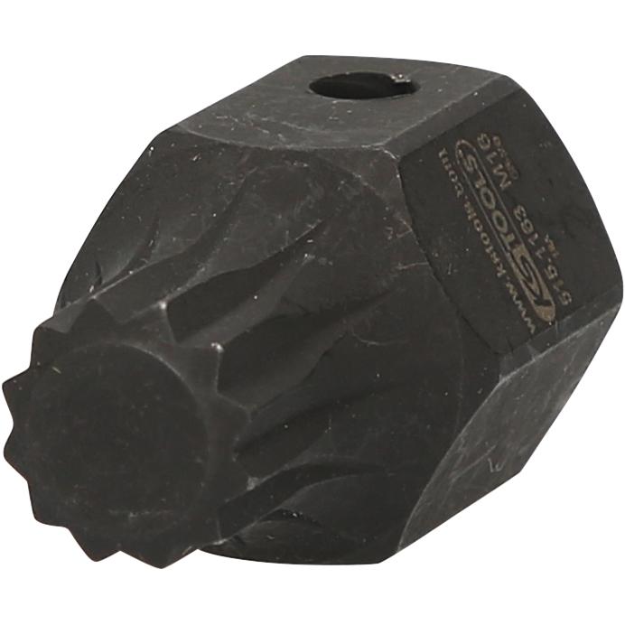 KS Tools, Steckschlüssel + Stecknuss, 1/2" DUODRIVE Spezial-Kraft-Bit-Stecknuss XZN, M16,43mm kurz