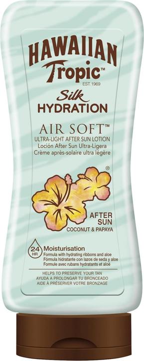 Image du produit Hawaiian Tropic Hydratation de la soie en apesanteur (180 ml, Lotion après-soleil)