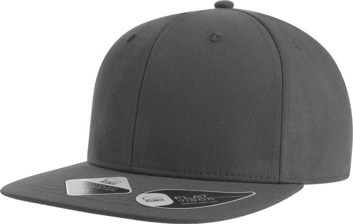Actual product image Unisex Adult James 6 Panel Recycled Polyester Snapback Cap (One size)