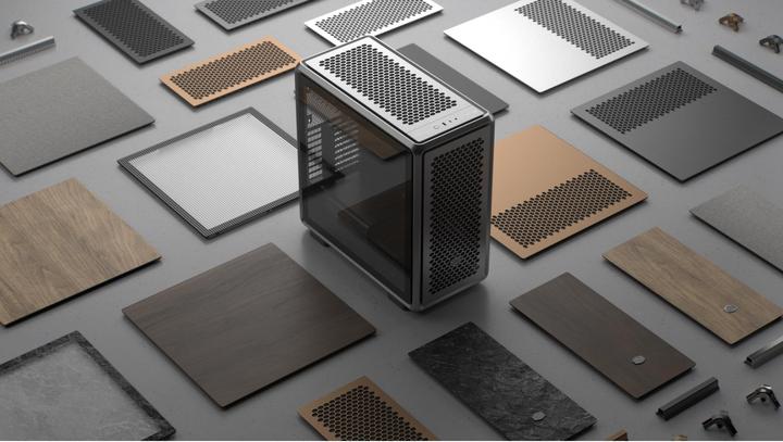 Actual product image Cooler Master PC-Gehäuse Master Frame 600 Schwarz, Unterstützte (ATX, E-ATX, ITX, Micro ATX (mATX), Mini-DTX, SSI CEB)