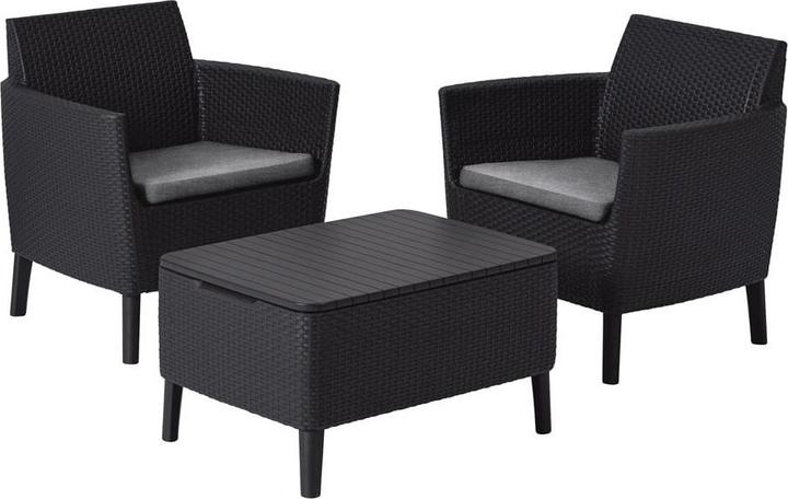 Image du produit Keter Salemo Balcony Set With Cushions - Fauteuils