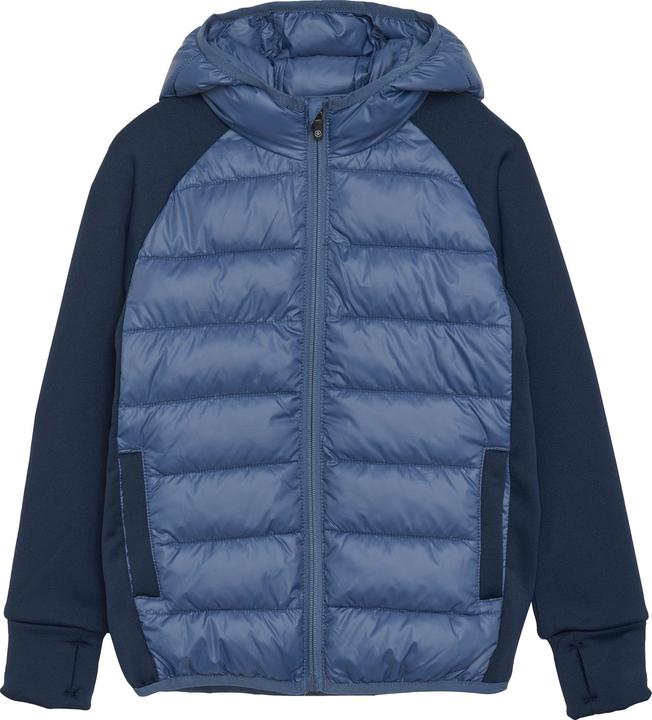 Immagine prodotto Color Kids Giacca in pile ibrida da bambino con cappuccio (128)