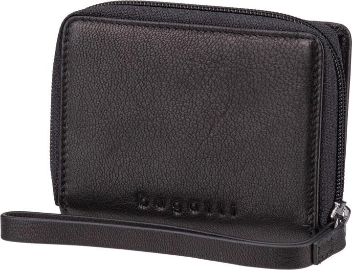 Actual product image Bugatti Black Magic Geldbörse RFID Schutz Leder 11 cm