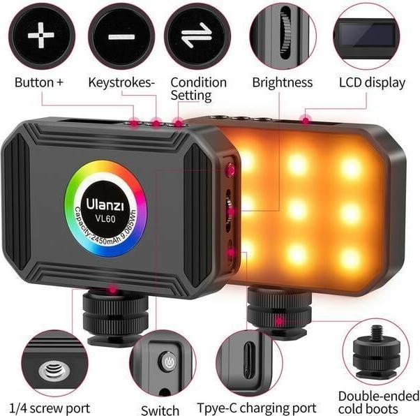 Image du produit Ulanzi VL60 (Lumière vidéo)