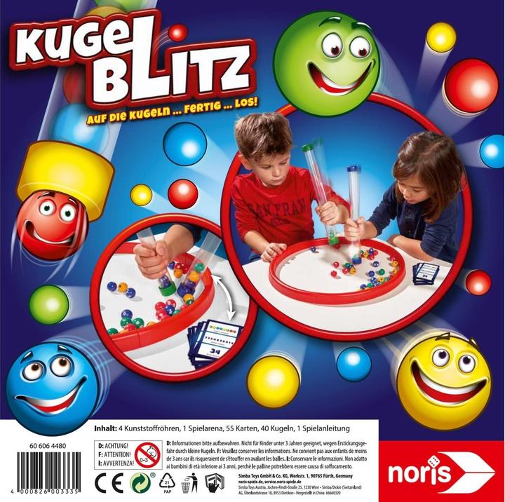 Produktbild Noris Kugelblitz (Deutsch, 2 - 4 Spieler)