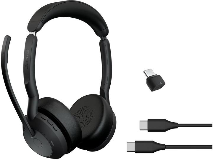 Image du produit Jabra Evolve2 55 UC Stéréo USBC (Sans fil, USB-C)