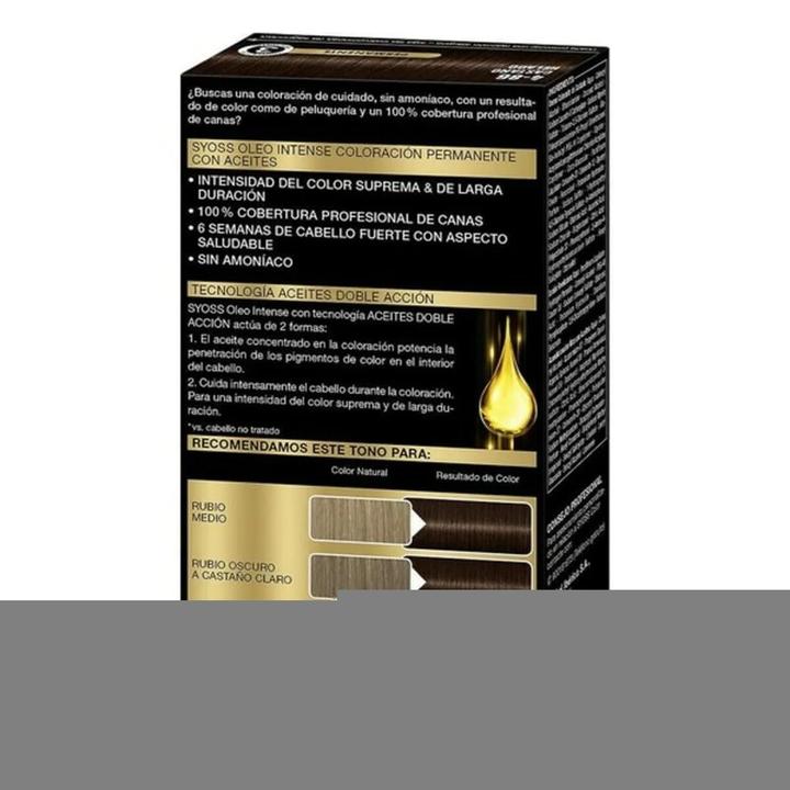 Image du produit Syoss OLIO INTENSE encre sin amoniaco #4.86-castaño helado 5 pz (4-86)