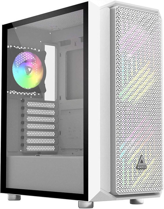 Actual product image Montech Air X White (ATX, Mini-ITX, E-ATX, mATX)