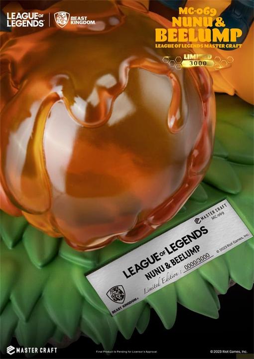 Produktbild Beast Kingdom LEAGUE OF LEGENDS - Nunu & Beelump - Statuette Master Craft 35cm