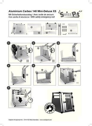 Image du produit Swisspet Aluminium Carbox Deluxe (Chien, Lavable, Lavable en machine)