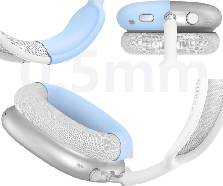 Image du produit Screenguard Etui en silicone liquide 3-en-1 Set Sky (Sac pour écouteurs)