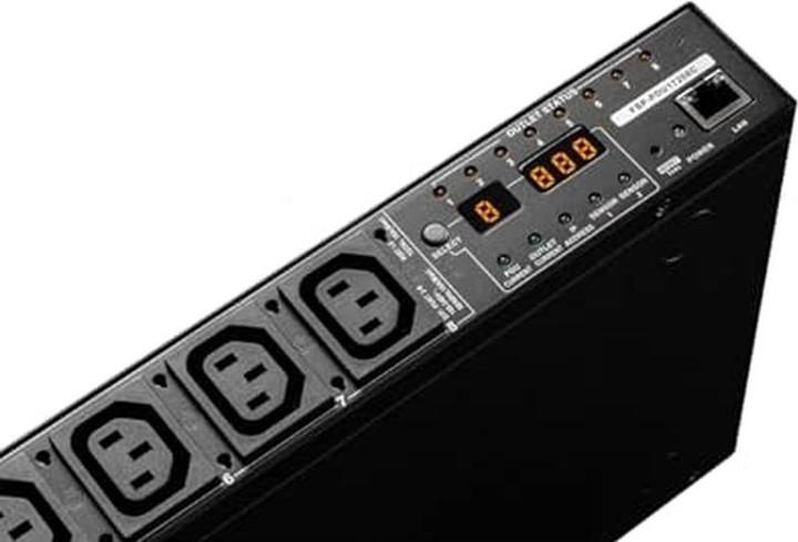 Actual product image Fortron USV PDU eco PDU 1U Metered 8-Outlet