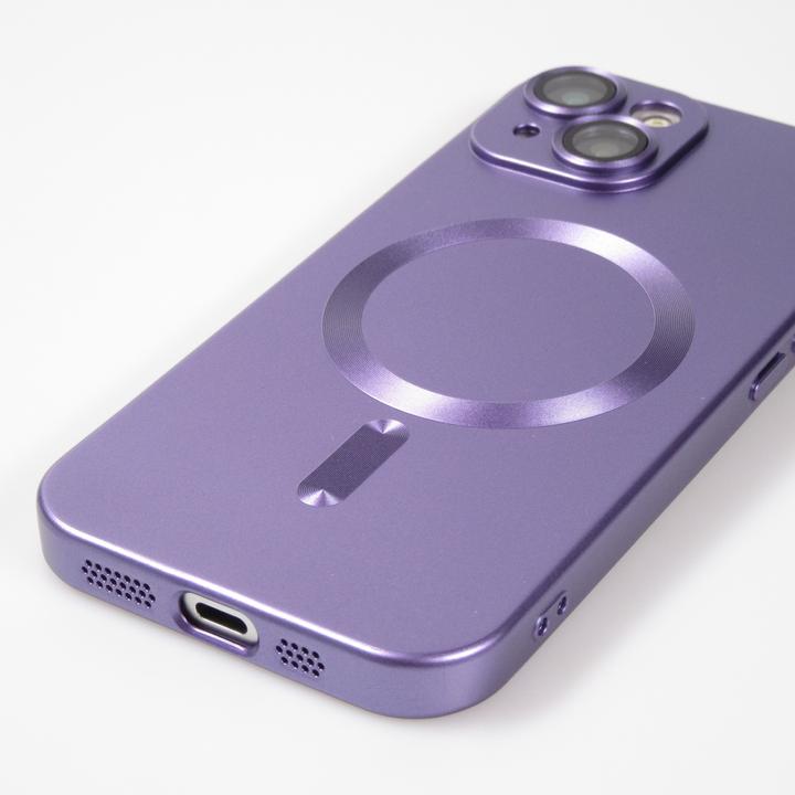 Actual product image PhoneLook Coque Gel souple avec vitre de protection caméra MagSafe (Apple iPhone 15 Plus)