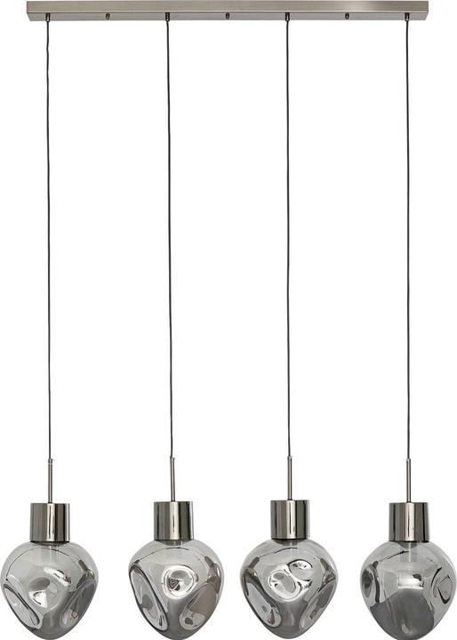 Kare Design Lampe à suspendre Supernova Smoky 110cm (E27)