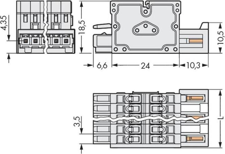 Actual product image Wago 734-363 - Power supply unit
