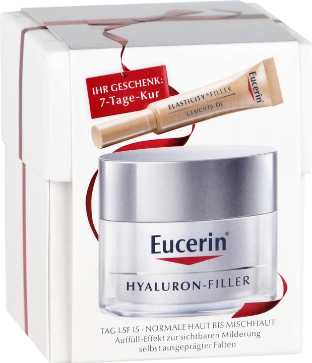 Immagine prodotto Eucerin Trattamento da giorno HYALURON-FILLER per pelli da normali a miste (50 ml, Crema da giorno, SPF 15)