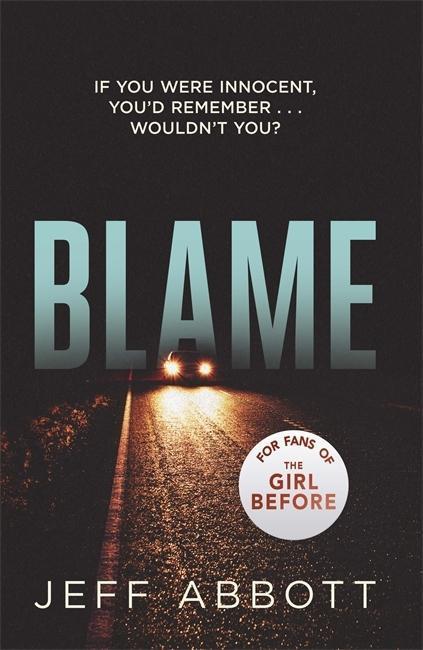 Produktbild Blame (Englisch, Jeff Abbott, 2017)