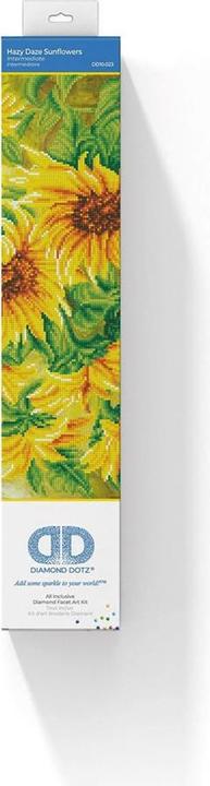 Productafbeelding Diamond Dotz Diamond-schilderij zonnebloemveld