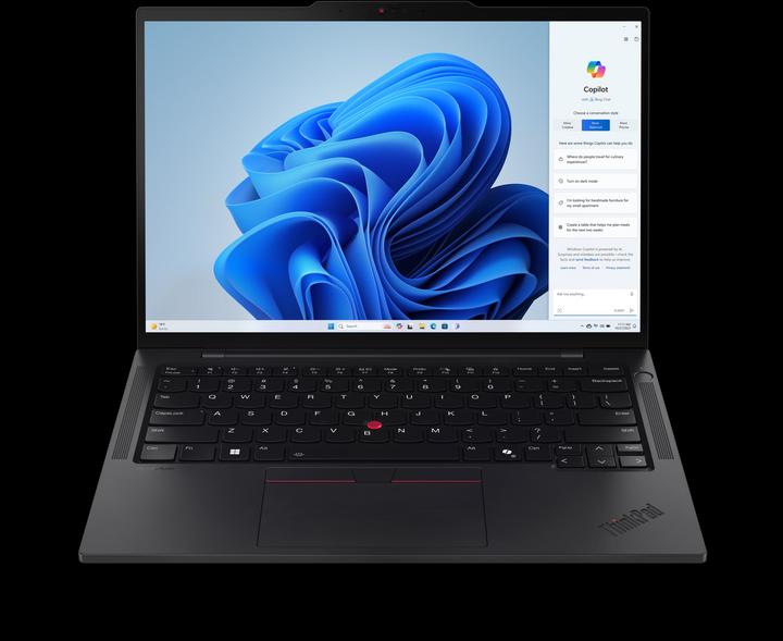 Actual product image Lenovo ThinkPad T14s Gen 5 (14", Intel Core Ultra 7 155U, 32 GB, 1000 GB, DE)