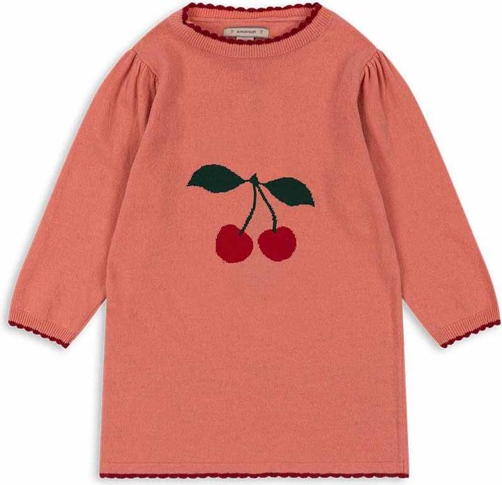 Actual product image Konges Slojd Alexa knitted dress Powder (86)