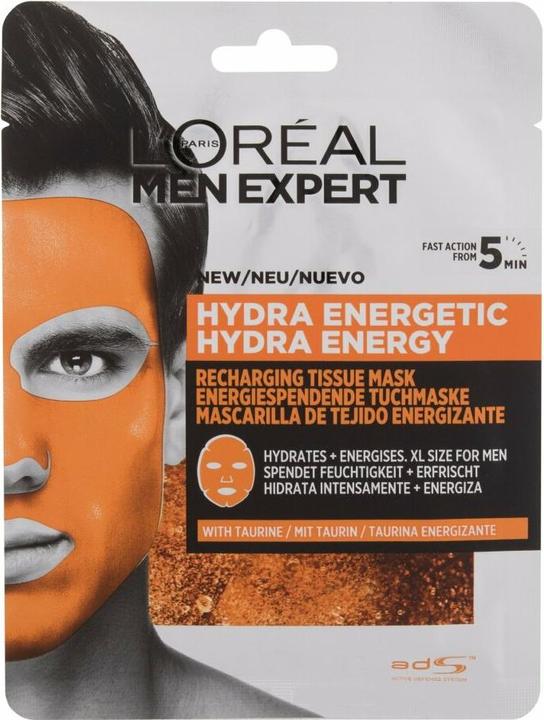 Produktbild L'Oréal Paris MEN EXPERT hydra energetic mascarilla facial tejido