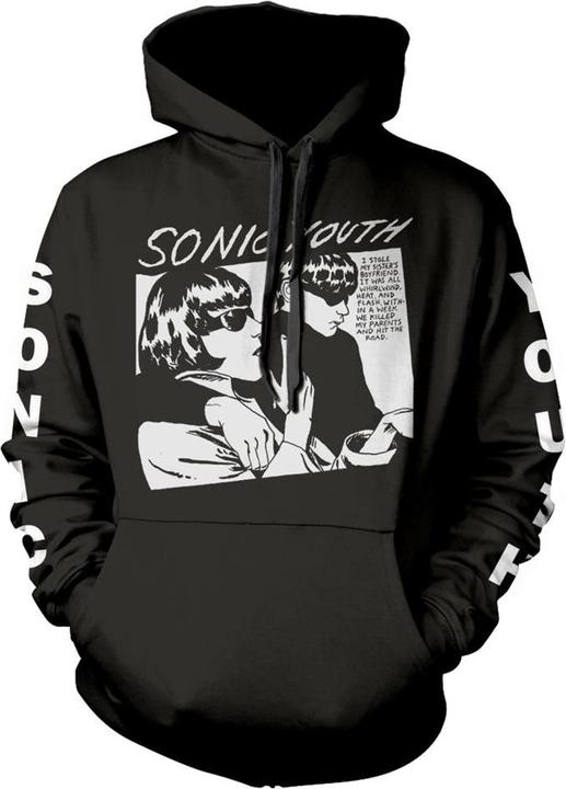 Produktbild Universal Textiles Goo Kapuzenpullover Ärmel mit Markenschriftzug (L)