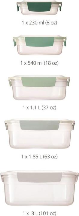 Produktbild Joseph Joseph Nest Lock Sage (6.72 l)
