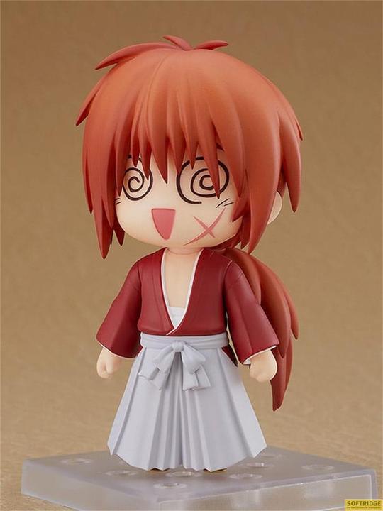 Actual product image Good Smile Company Rurouni Kenshin figurine Nendoroid Kenshin Himura 2023 Ver. 10 cm