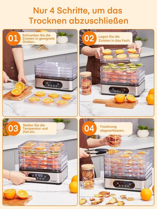 Produktbild Fohere Dörrautomat mit 5 Tabletts