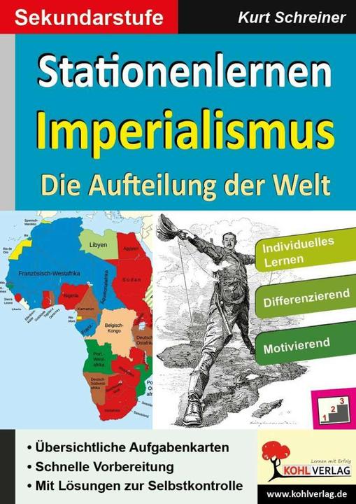 Produktbild Stationenlernen Imperialismus (Deutsch, KOHL VERLAG Der Verlag mit dem Baum, Kurt Schreiner, 2017)