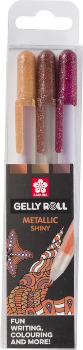 Sakura GELLY ROLL - Gelschreiber ”Metallic” (Multicoloured, 3x)