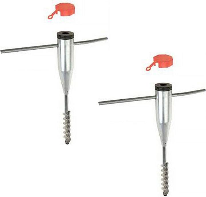 Redcliffs 2er-Set SonnenschirmstÃ¤nder zum Eindrehen