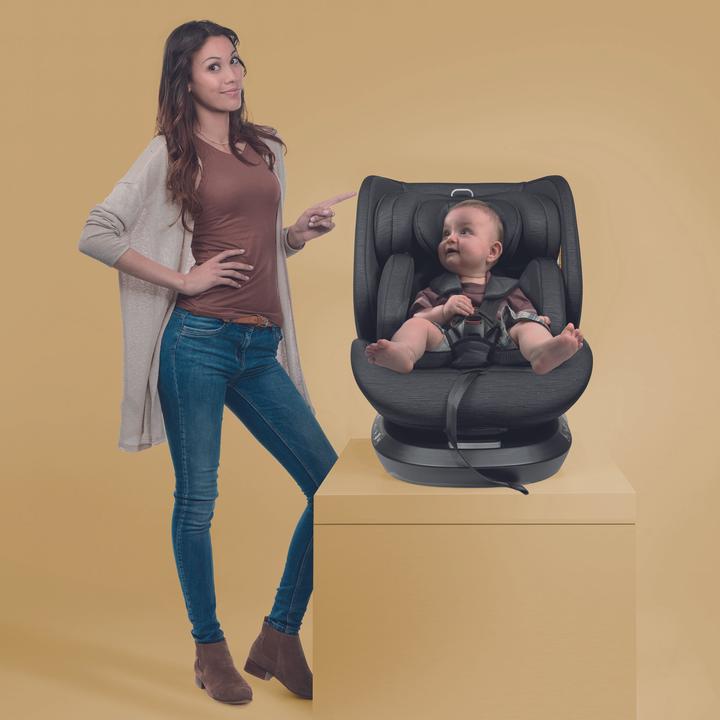 Produktbild BabyGo Protection 360 black (Kindersitz, ECE R129/i-Size Norm)