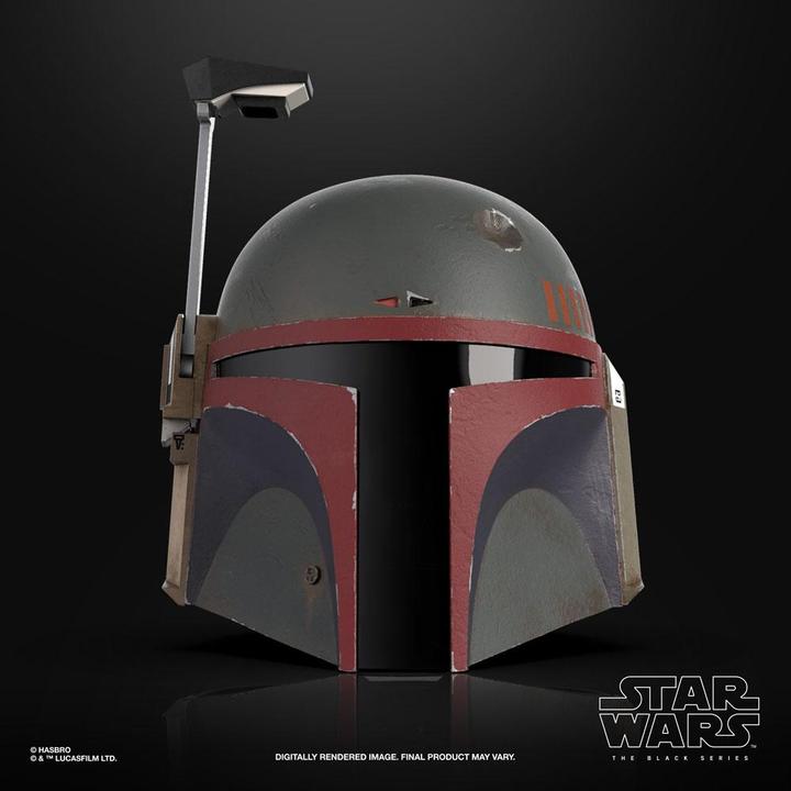 Image du produit Hasbro Star Wars : Boba Fett Premium Electronic Helmet (The Black Series)