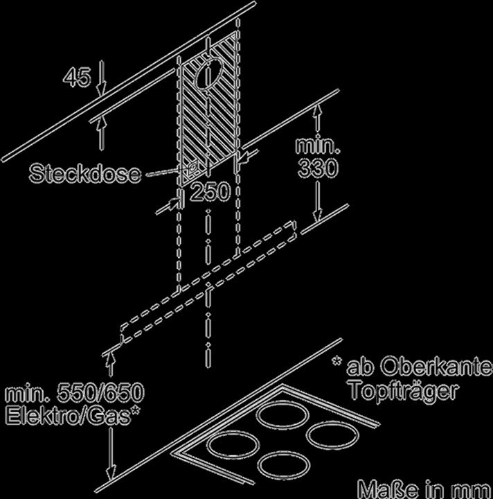 Actual product image Bosch Hausgeräte DWB67FM50 (Wall hood)