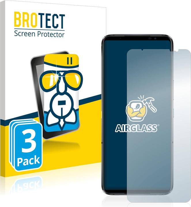 Immagine prodotto BROTECT AirGlass Vetro (3 pz., Asus ROG Phone 6 Pro)