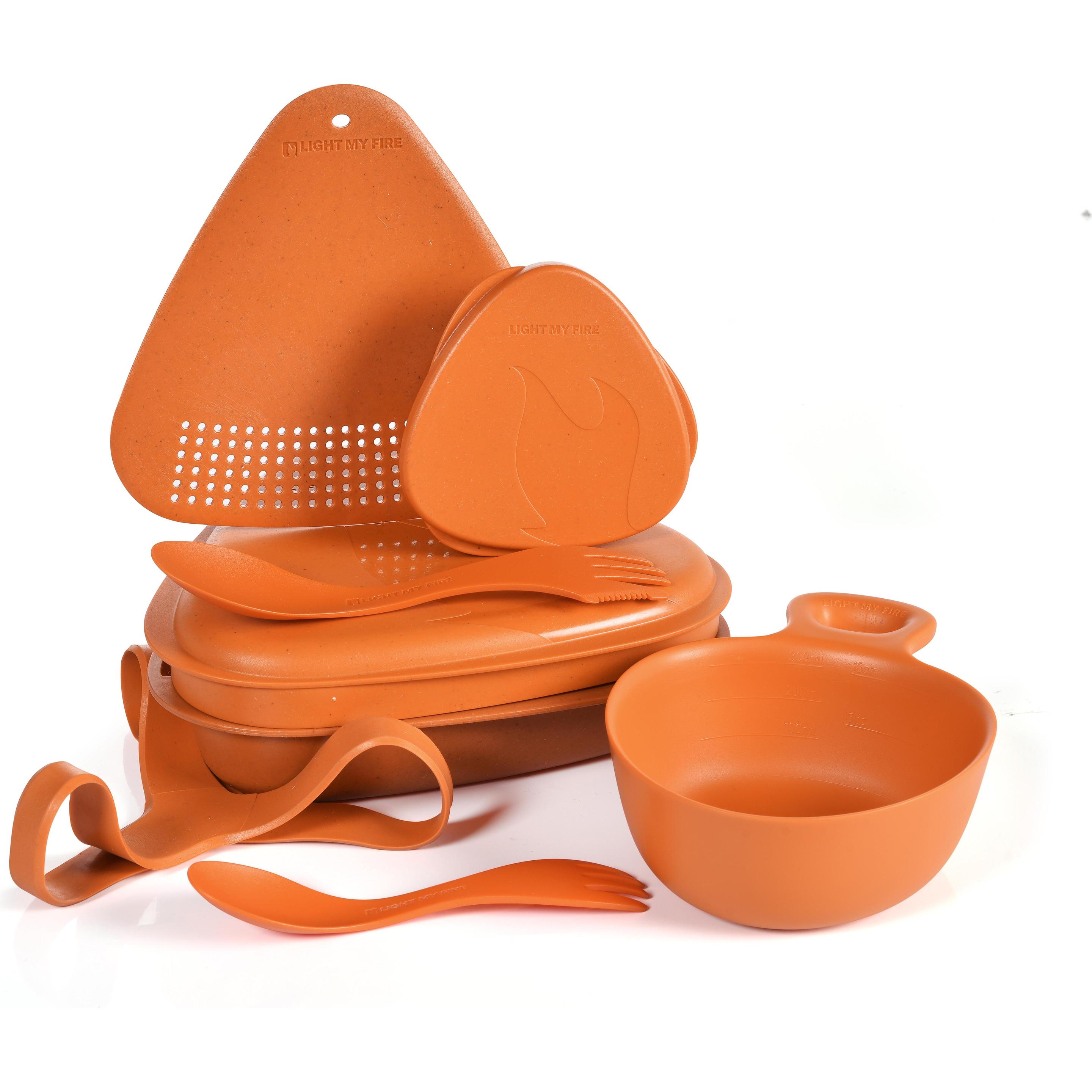 Light my Fire, Campinggeschirr