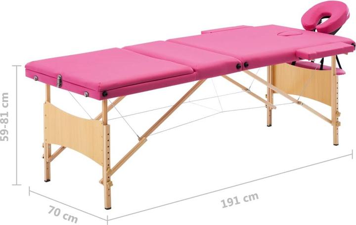 Image du produit vidaXL Massageliege